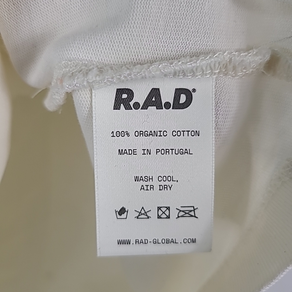 NWT CrossFit Games The R.A.D® Women's Crop Tee Off White Sz XS - Picture 4 of 5